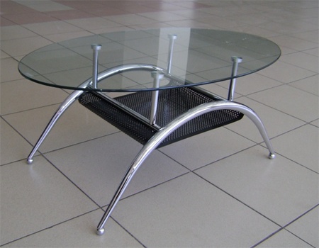 Производственная компания :: Стеклянные журнальные столы, стулья